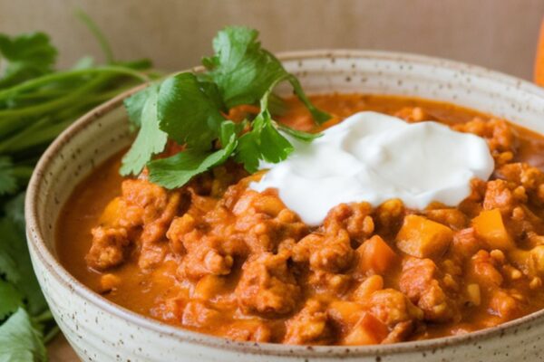 slow cooker pumpkin chili recipe for fall