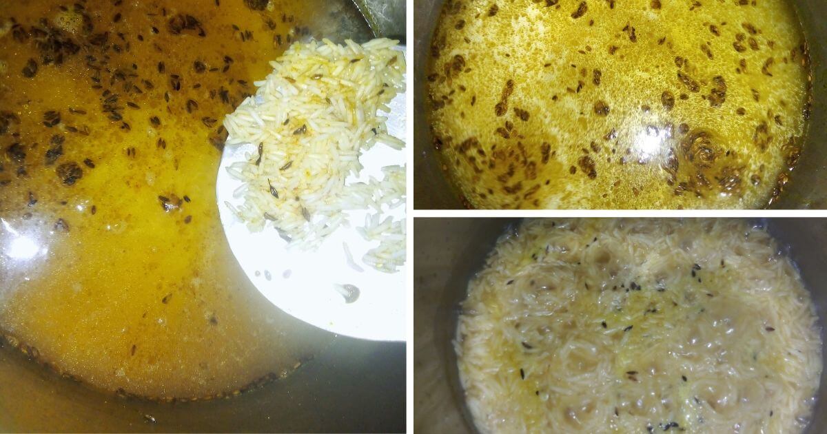 Jeera rice recipe easy