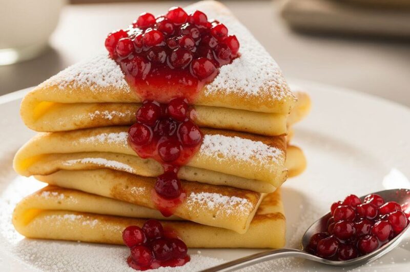 Authentic Swedish Banana Pancakes (Bananpannkakor)