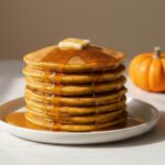 pumpkin pancakes serving