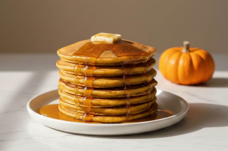 American Pumpkin Pancakes Recipe