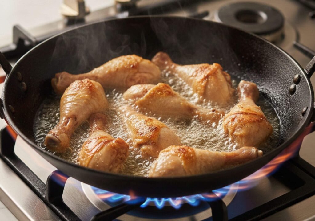 Easy chicken karahi recipe steps