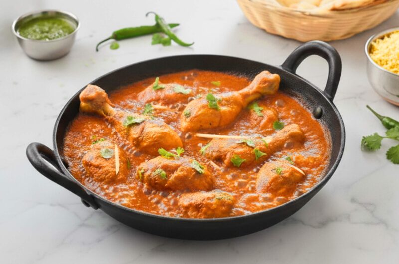 Pakistani Chicken Karahi (Authentic Wok-Style Curry)