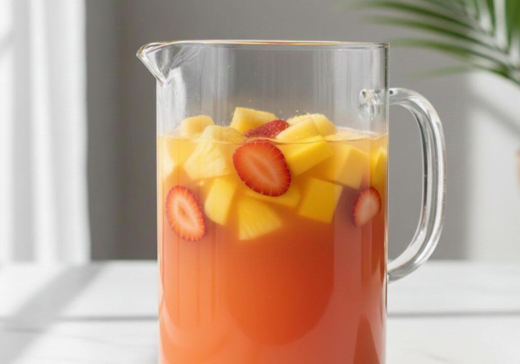 Mixed tropical fruit punch base