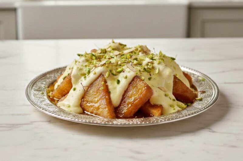 Shahi Tukra Recipe (Shahi Tukray with Rabri)