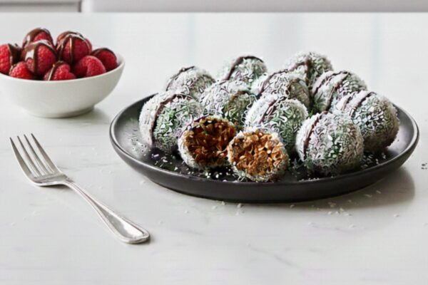 classic lamington truffles recipe