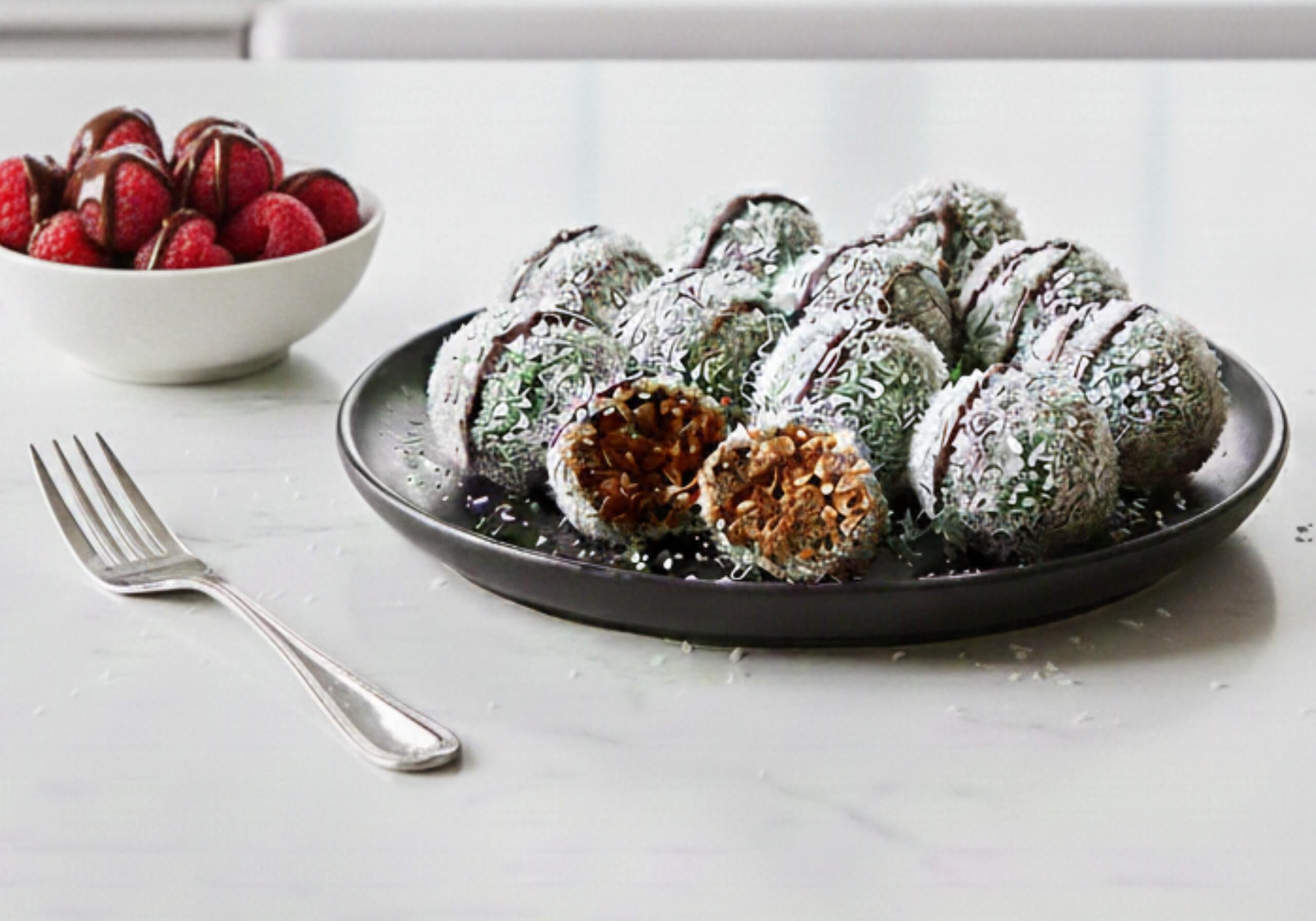 classic lamington truffles recipe