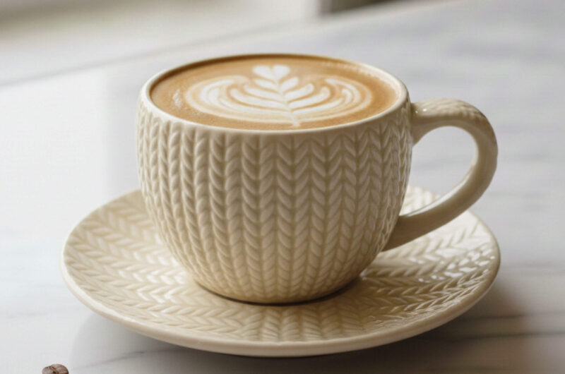 Delicious Flat White Coffee