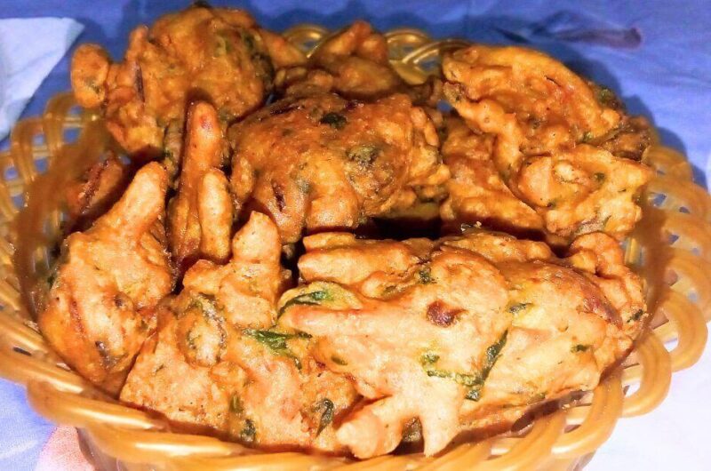 Crispy Aloo Palak Pakora