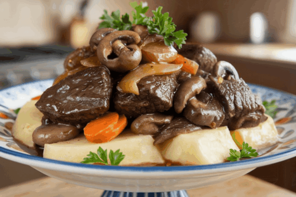 easy Beef Bourguignon