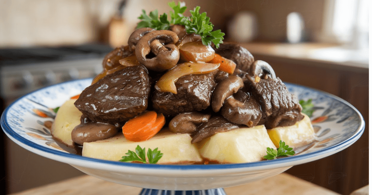 easy Beef Bourguignon