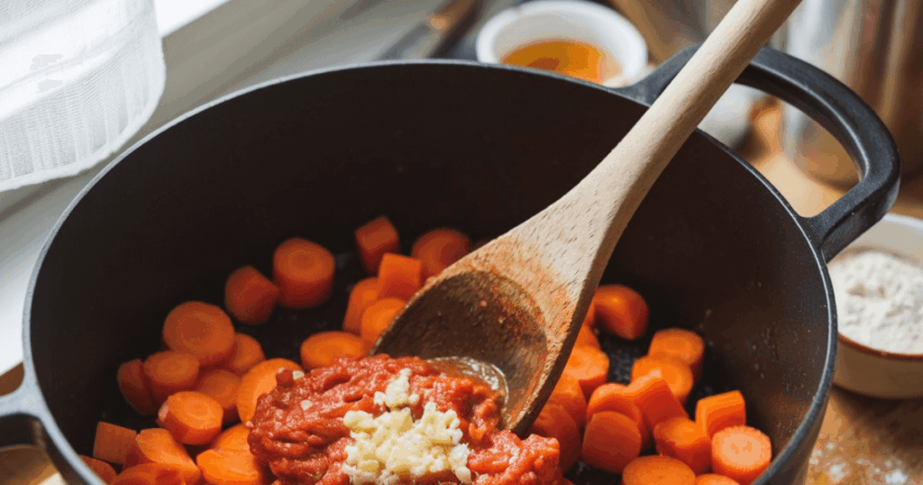 How to make stew for Beef Bourguignon