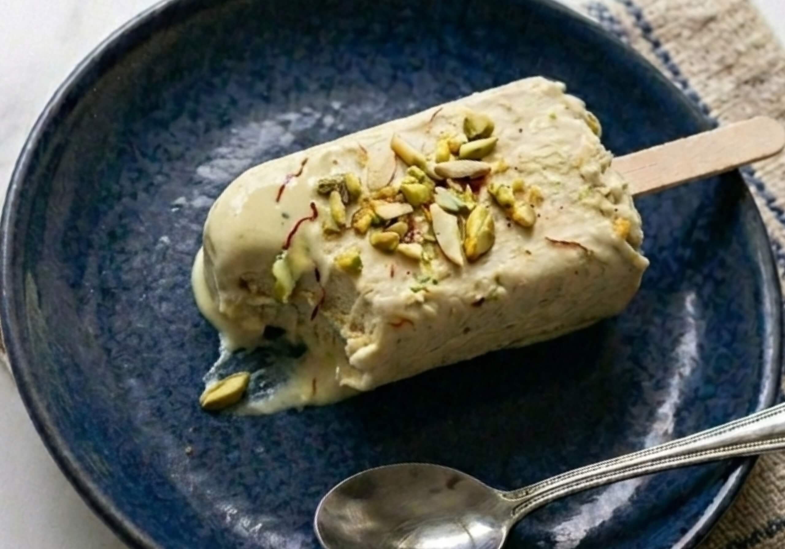 homemade summer kulfi